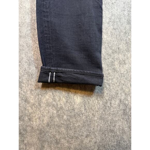 SYOAIYA x BLUE IN GREEN JAPAN Selvedge Handmade Dark Blue Jeans Straight W33 - Picture 2 of 11